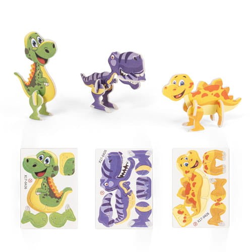 Puzzle 3D z motywem dinozaura Dinosaurus