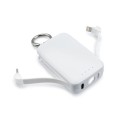 Power bank 4000 mAh z karabińczykiem i lampką 1W Dimetrice