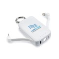 Power bank 4000 mAh z karabińczykiem i lampką 1W Dimetrice