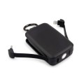 Power bank 4000 mAh z karabińczykiem i lampką 1W Dimetrice