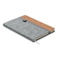 Notes Corkbook A5  z okładką z filcu i korka