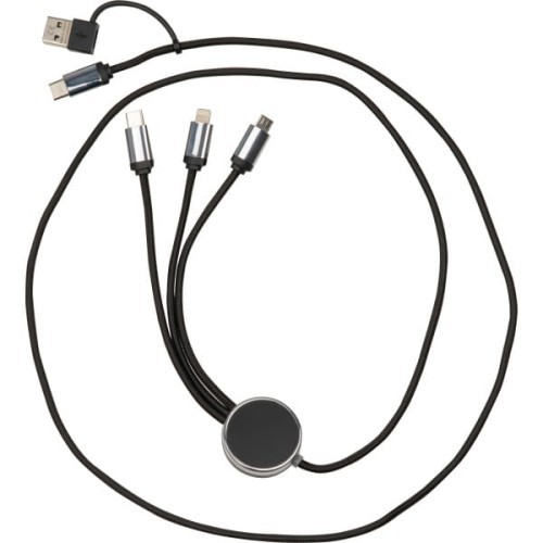 Kabel do ładowania 3w1 z podświetlanym logo