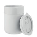 Kubek ceramiczny Qeram z pokrywką
