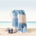 Ręcznik plażowy z workiem Hammam