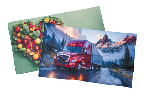 Ręcznik sportowy z mikrofibry PLUSZ z sublimacją jednostronną