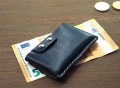 Mini portfel etui na karty ze skóry Primavera