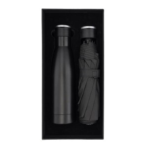 Zestaw upominkowy z parasolem i butelką termiczną Doublet