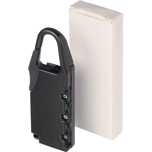 Kłódka podróżna z karabińczykiem