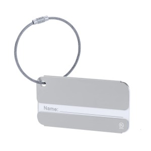 Zawieszka do bagażu z aluminium z recyklingu