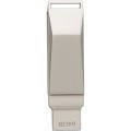 Pamięć USB C i USB A 64 GB w metalowym etui