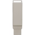 Pamięć USB C i USB A 64 GB w metalowym etui