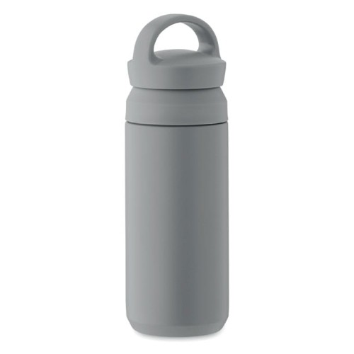 Dwuścienna butelka 320 ml ze stali z recyklingu Onyx