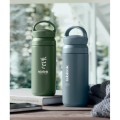 Dwuścienna butelka 320 ml ze stali z recyklingu Onyx
