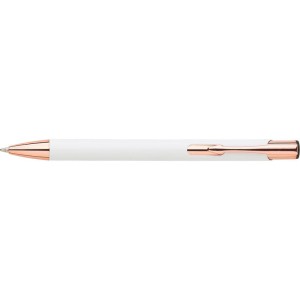 Długopis ze złotymi elementami