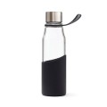 Szklana butelka 550 ml VINGA Lean w silikonowym pokrowcu