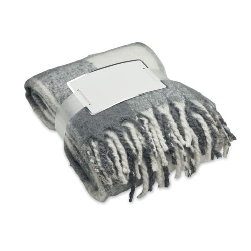 RPET Poliestrowy koc w kratkę QUET 