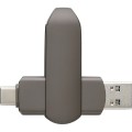 Pamięć USB 64 GB ze złączem USB i USB-C w metalowym pudełku