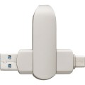 Pamięć USB 64 GB ze złączem USB i USB-C w metalowym pudełku
