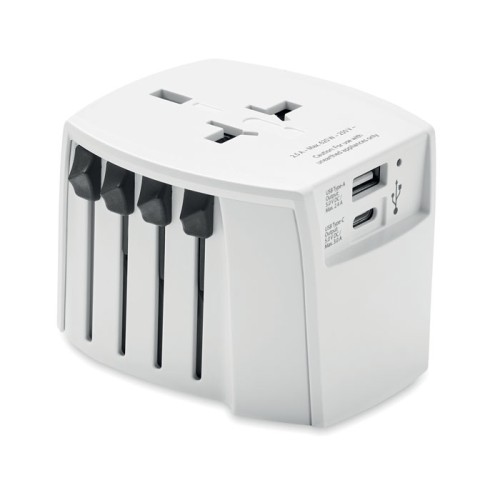 Adapter podróżny MUV Skross z portami USB i C