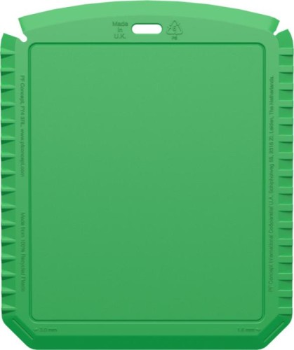 Thrym prostokątna skrobaczka z RPET