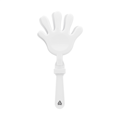 Klaskacz w kształcie dłoni Clappy z plastiku z recyklingu