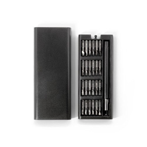 Zestaw śrubokrętów z różnymi magnetycznymi końcówkami ze stali węglowej Atom