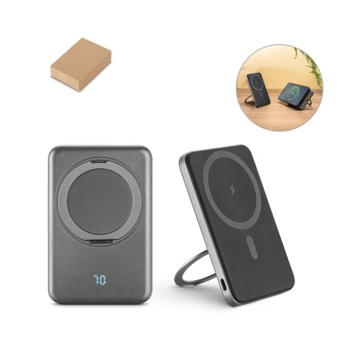 Magnetyczny power bank 5.000 mAh z superszybką ładowarką Warshel 5