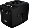 Adapter podróżny z ultraszybkim portem GaN i etui