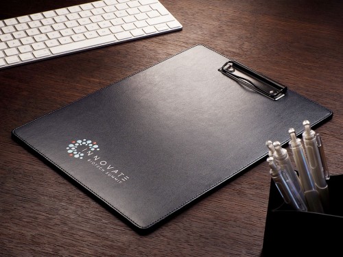 Clipboard ze skóry ekologicznej