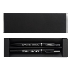 Zestaw piśmienniczy z (lustrzanym grawerem Treasure