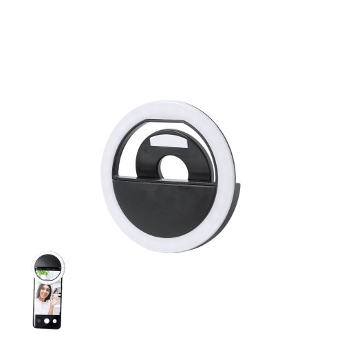 Lampa pierścieniowa LED z uchwytem na smartfon Picmont