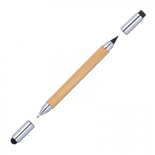 Bambusowy długopis i ołówek touch pen 2w1 JOACHIM
