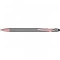 Długopis aluminiowy z recyklingu żelowy touch pen BELO HORIZONTE