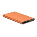 Aluminiowy power bank z wyjściem typu C Powerflat C 4000 mAh