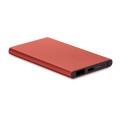 Aluminiowy power bank z wyjściem typu C Powerflat C 4000 mAh