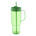 Plastikowy kubek ze słomką Repetus 1200 ml