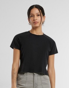 Damska Koszulka Vintage Cropped Tee
