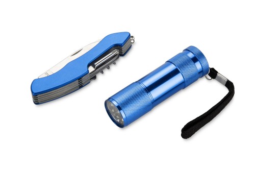 Zestaw narzędzi REPARO latarka i multitool