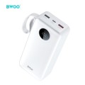 BWOO Power bank 22,5W 30000 mAh z wyświetlaczem LCD