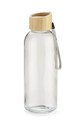 Szklana butelka z bambusowa nakrętką Vitro 650 ml