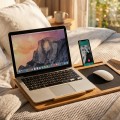 Bambusowa podstawka pod laptop