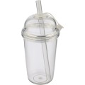 Kubek podróżny 500 ml z wieczkiem i słomką
