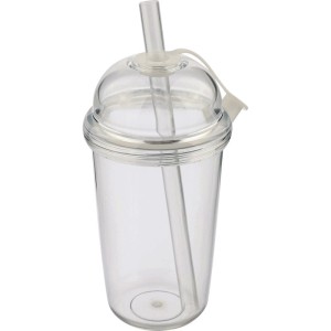 Kubek podróżny 500 ml z wieczkiem i słomką