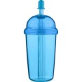 Kubek podróżny 500 ml z wieczkiem i słomką