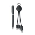 Zestaw upominkowy kabel do ładowania z długopisem