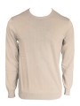 Męski sweter z okrągłym dekoltem 290g