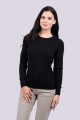 Damski sweter z okrągłym dekoltem LE901 290g