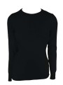 Damski sweter z okrągłym dekoltem LE901 290g