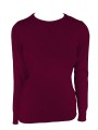 Damski sweter z okrągłym dekoltem LE901 290g