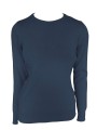 Damski sweter z okrągłym dekoltem LE901 290g